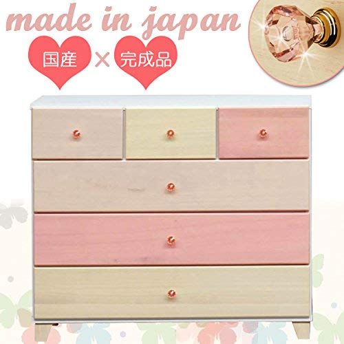 可愛い ピンク ローチェスト 3段×2 衣類 お姫様 家具 収納 直送】ワイド収納ケース3段（ピンク）｜かわいいお姫様